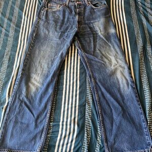 Classic Blue Denim Jeans Levi